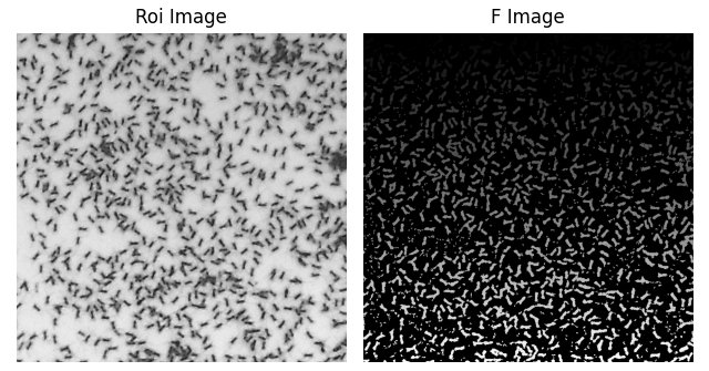 Visual representation of the DBSCAN clustering output, with different colors identifying individual clusters.